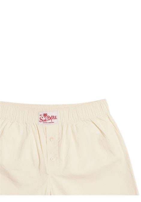Shorts bambina sabbia in cotone MC2 SAINT BARTH | BXY00104030H/DELSABBIA